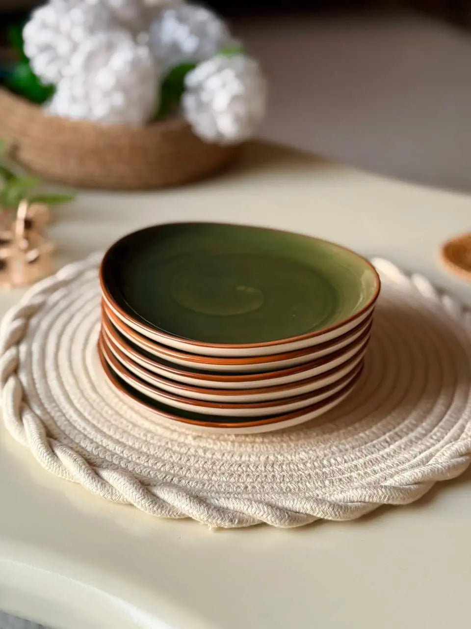 Ova-Plates-6-inch-Set-of-2-The-Home-Palette-42217547596075 Plates 6 inch - Set of 2 - Image 1